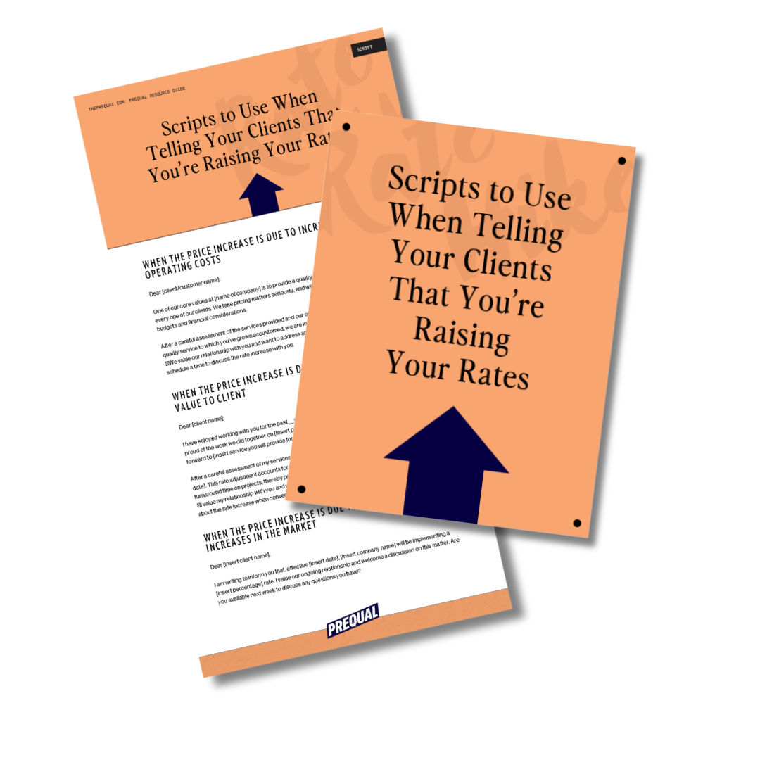 Free Scripts for How to Tell Your Clients That You’re Raising Your ...